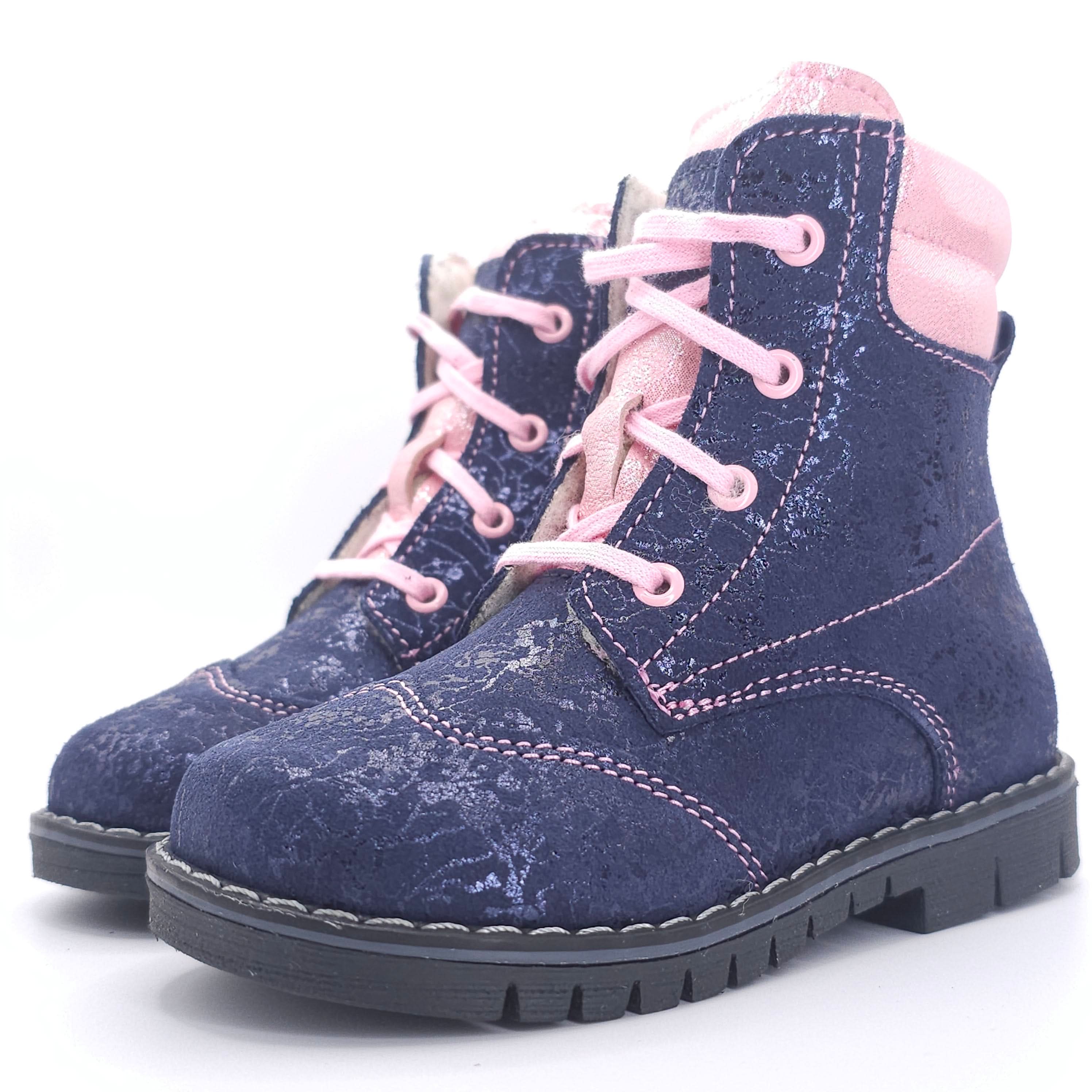 Girls Navy Winter Boot - Cover Baby LLC