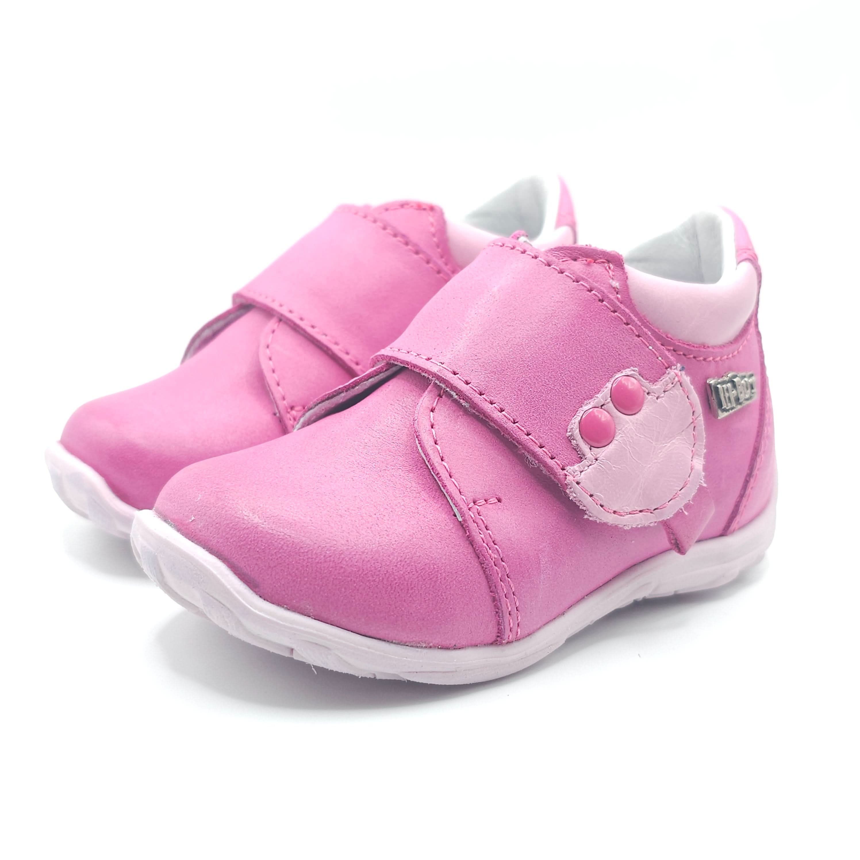 Girls Velcro Shoe In Pink - Cover Baby LLC