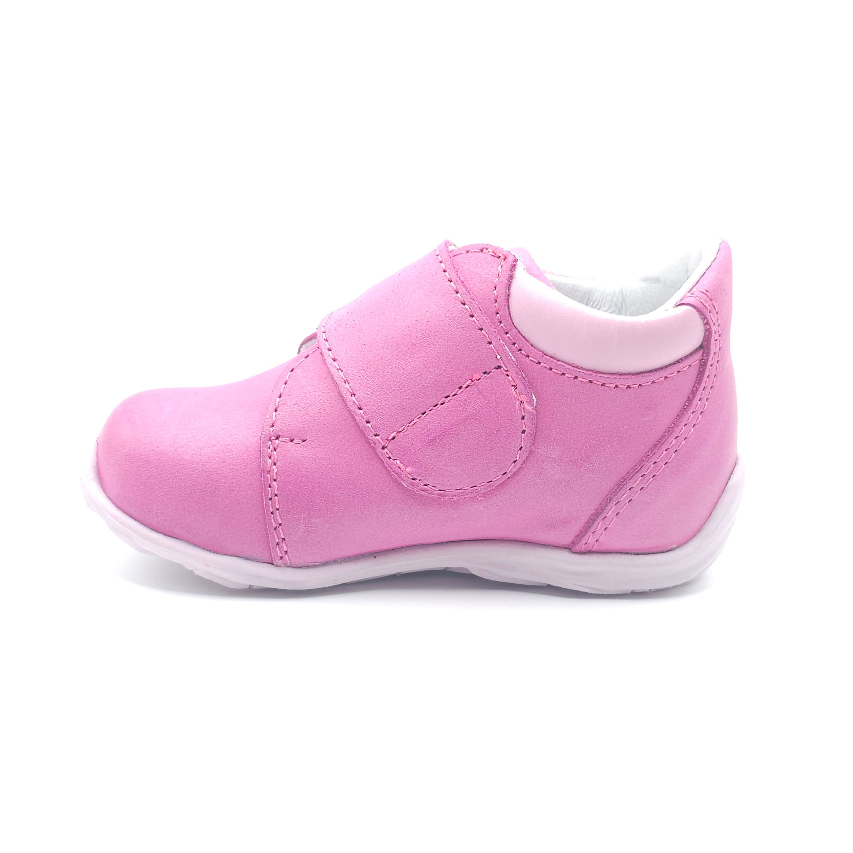 Girls Velcro Shoe In Pink - Cover Baby LLC