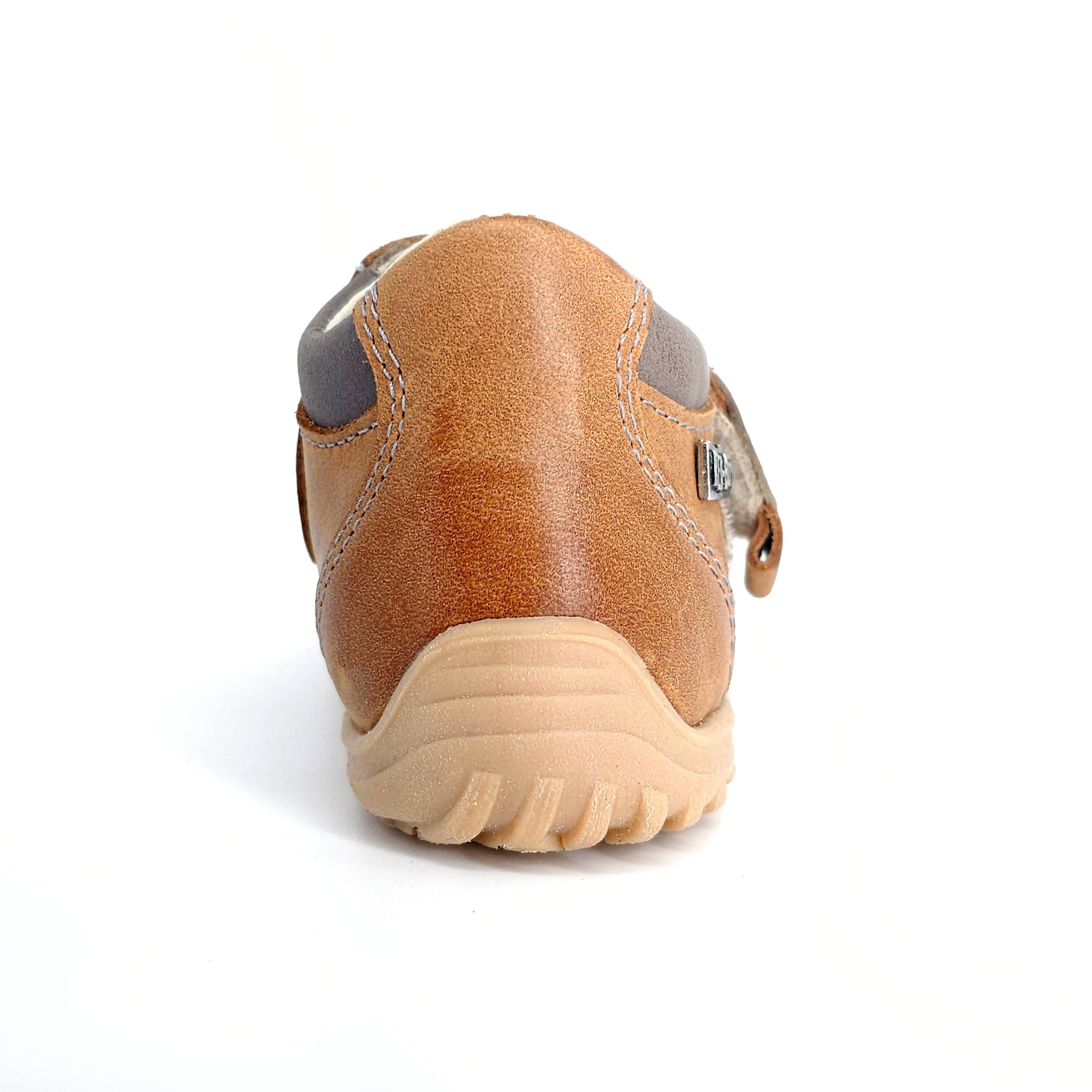 Boys Velcro Shoe In Brown - Cover Baby LLC