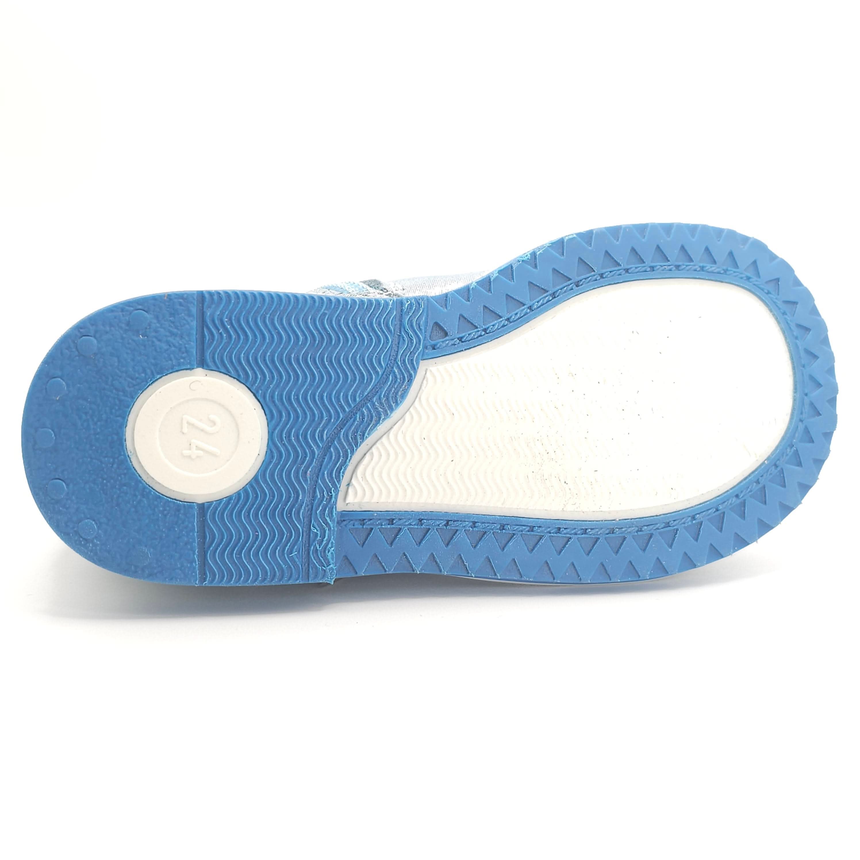 Girls Blue Pearl Chelsea Bootie - Cover Baby LLC
