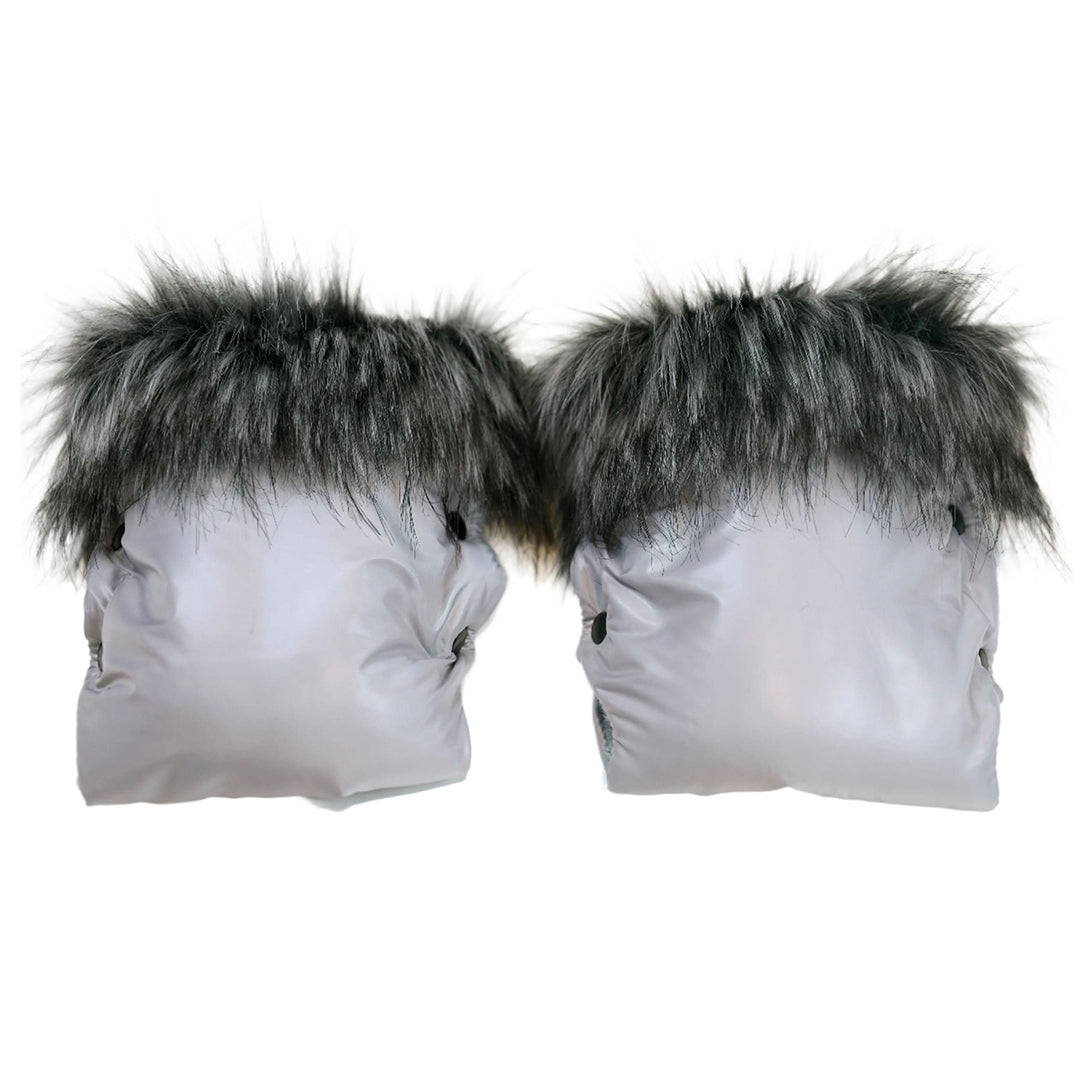 Gray Premium Organic Wool Handmuff - Cover Baby LLC
