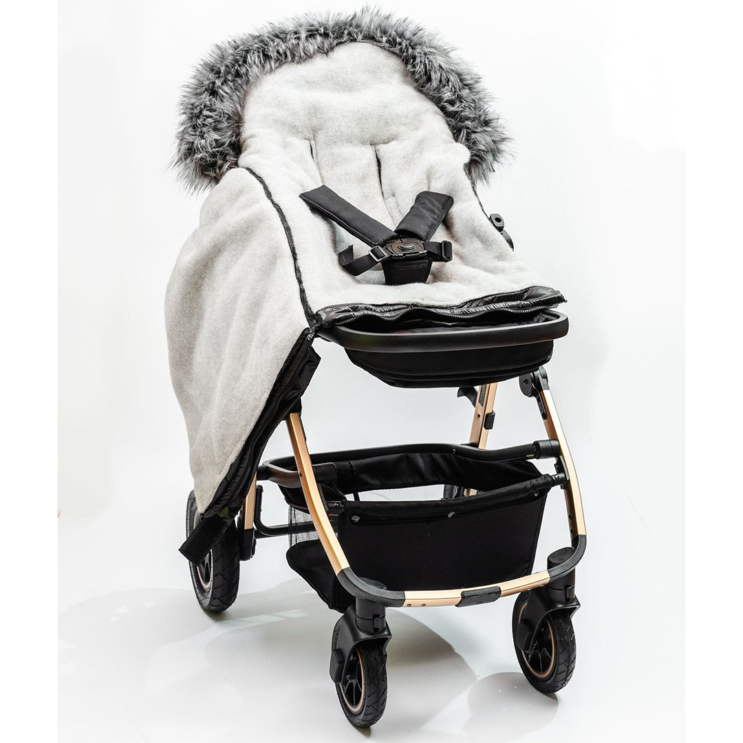 Premium Organic Wool Adjustable Footmuff - Cover Baby LLC