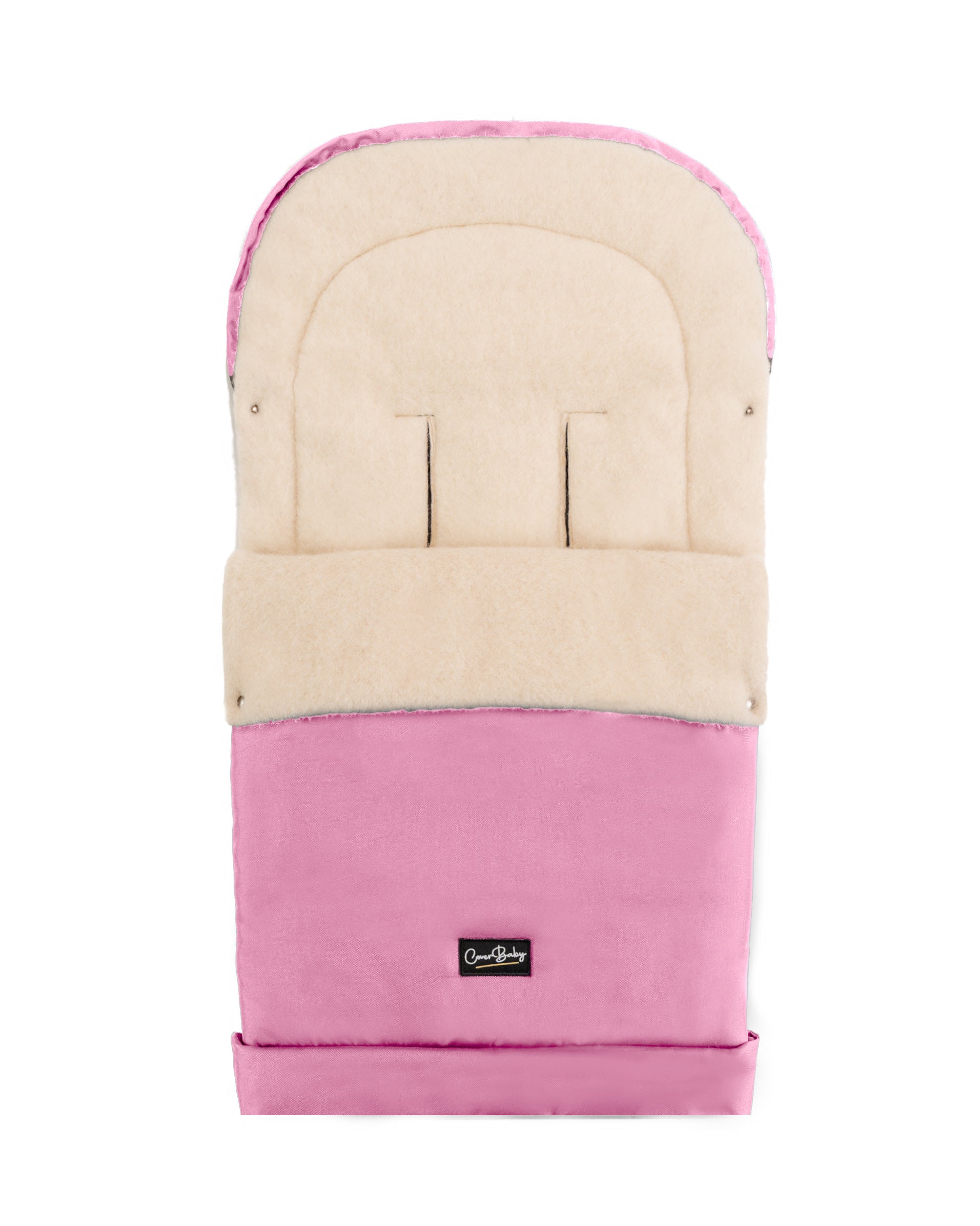 Barbie Pink Organic Wool Adjustable Footmuff - Cover Baby LLC
