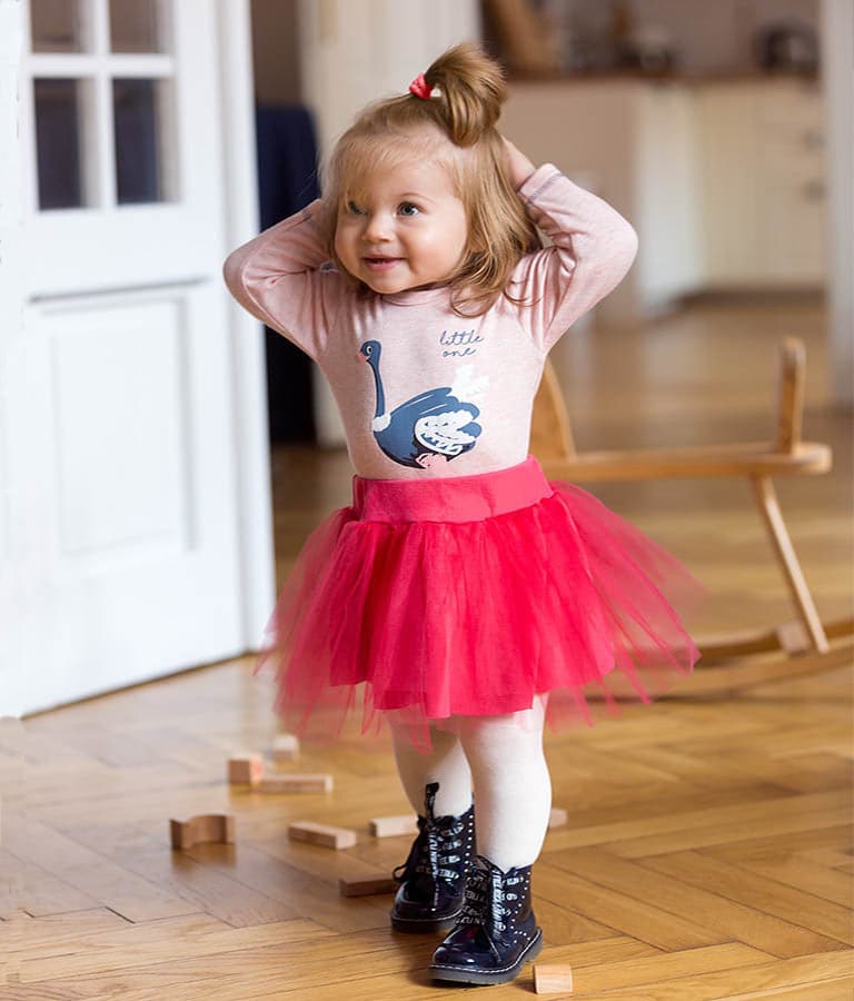 Girls Summer Tulle Skirt In Pink - Cover Baby LLC