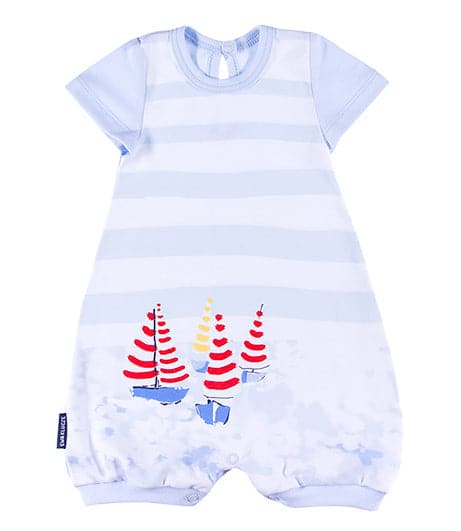 Sailboat Romper - Cover Baby LLC
