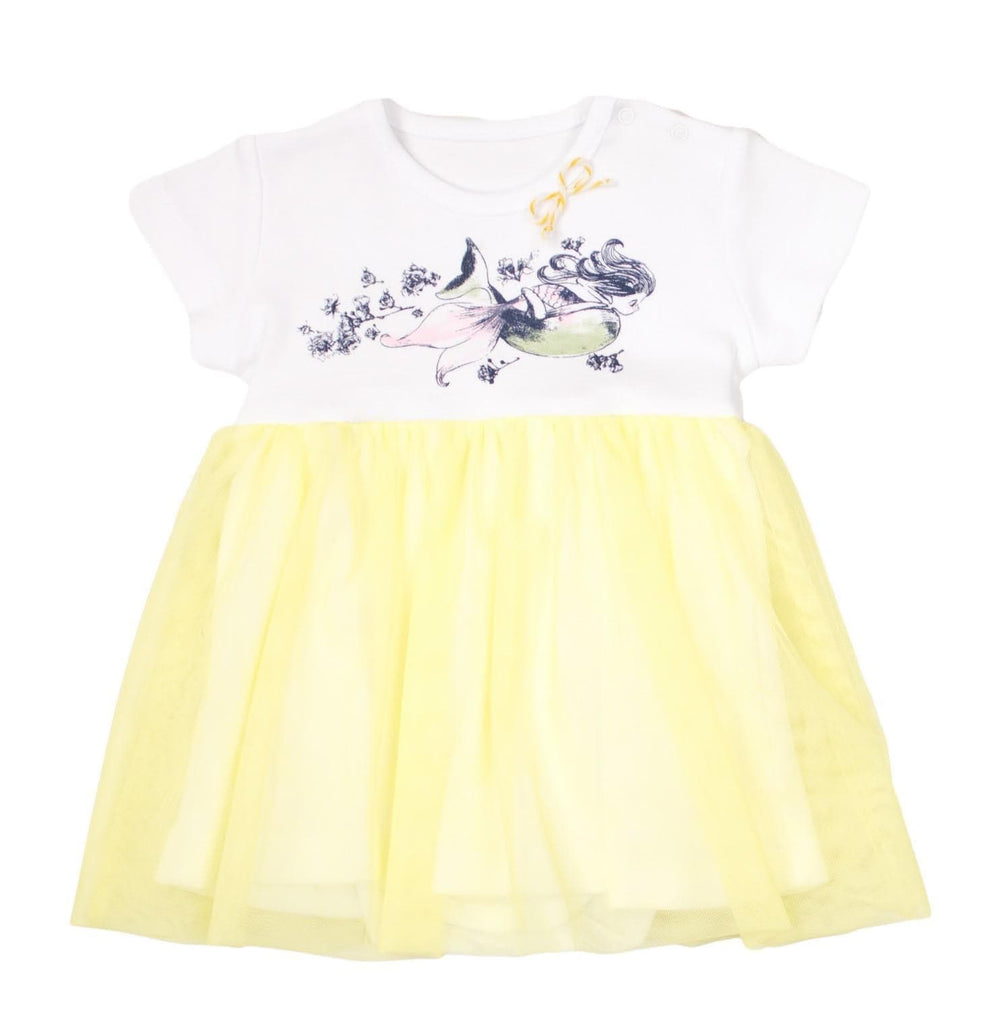 Tulle Body Yellow Dress - Cover Baby LLC