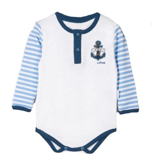 Boy Top Anchor Baby Basics One Piece - Cover Baby LLC
