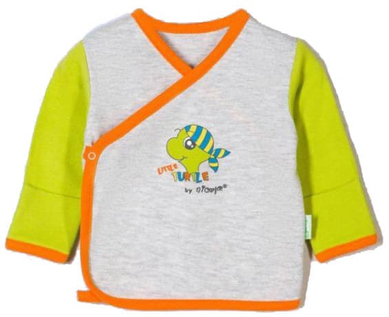 Boys Top Turtle Button Down Kimono - Cover Baby LLC