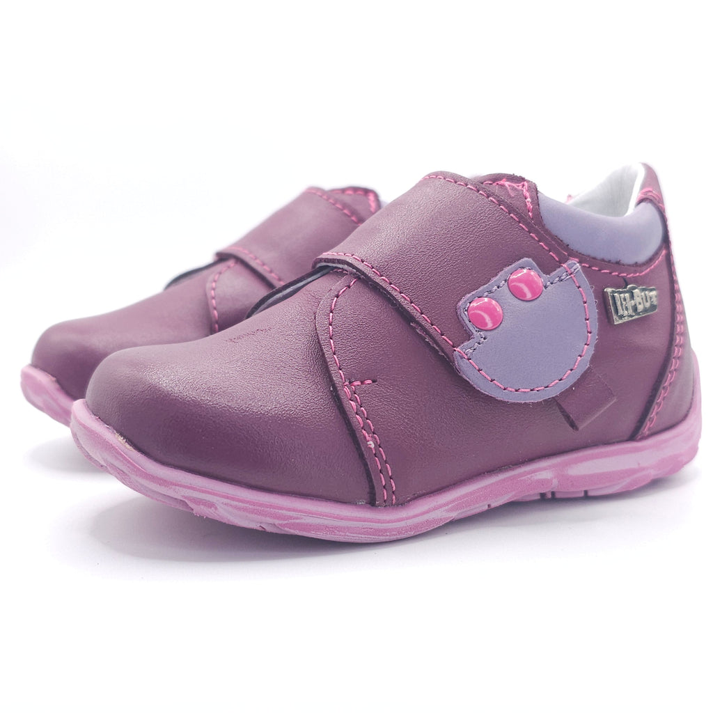 Girls Velcro shoe In Purple - Cover Baby LLC