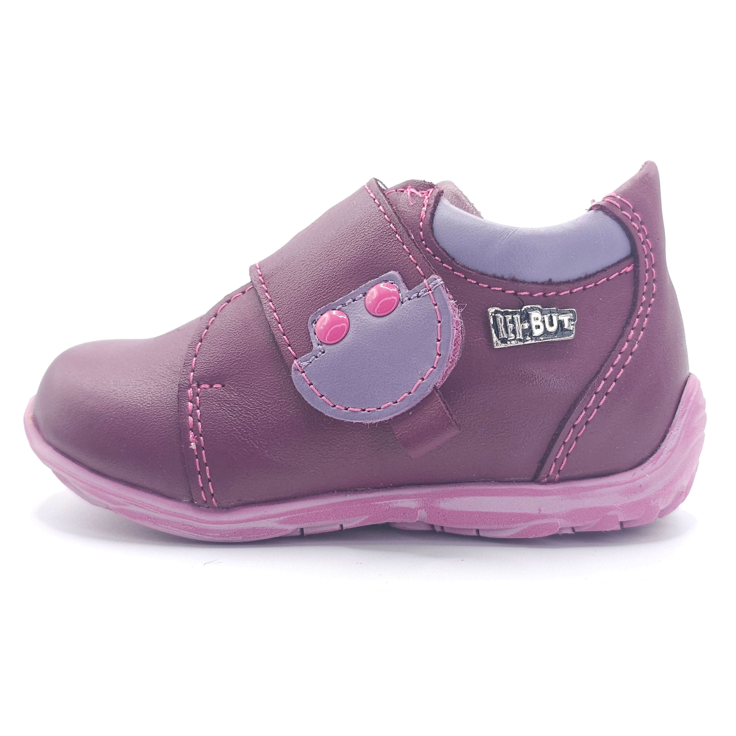 Girls Velcro shoe In Purple - Cover Baby LLC