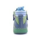 Boys High Zip Shoe In Green - Cover Baby LLC