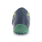 Boys Velcro Shoe In Dark Gray and Green - Cover Baby LLC
