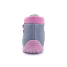 Girls Double Velcro Shoe In Ash Gray - Cover Baby LLC