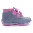 Girls Double Velcro Shoe In Ash Gray - Cover Baby LLC