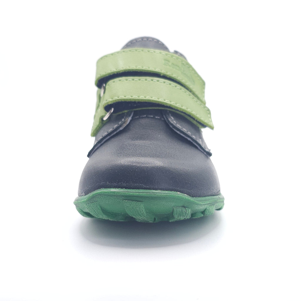 Boys Double Velcro Shoe In Green - Cover Baby LLC