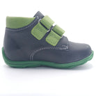 Boys Double Velcro Shoe In Green - Cover Baby LLC