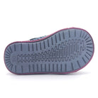 Girls High Zip Shoe In Navy and Pink - Cover Baby LLC