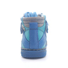 Boys High Zip Shoe In Blue - Cover Baby LLC