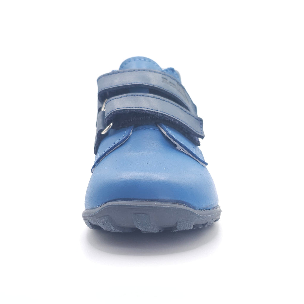 Boys Double Velcro Shoe In Blue - Cover Baby LLC