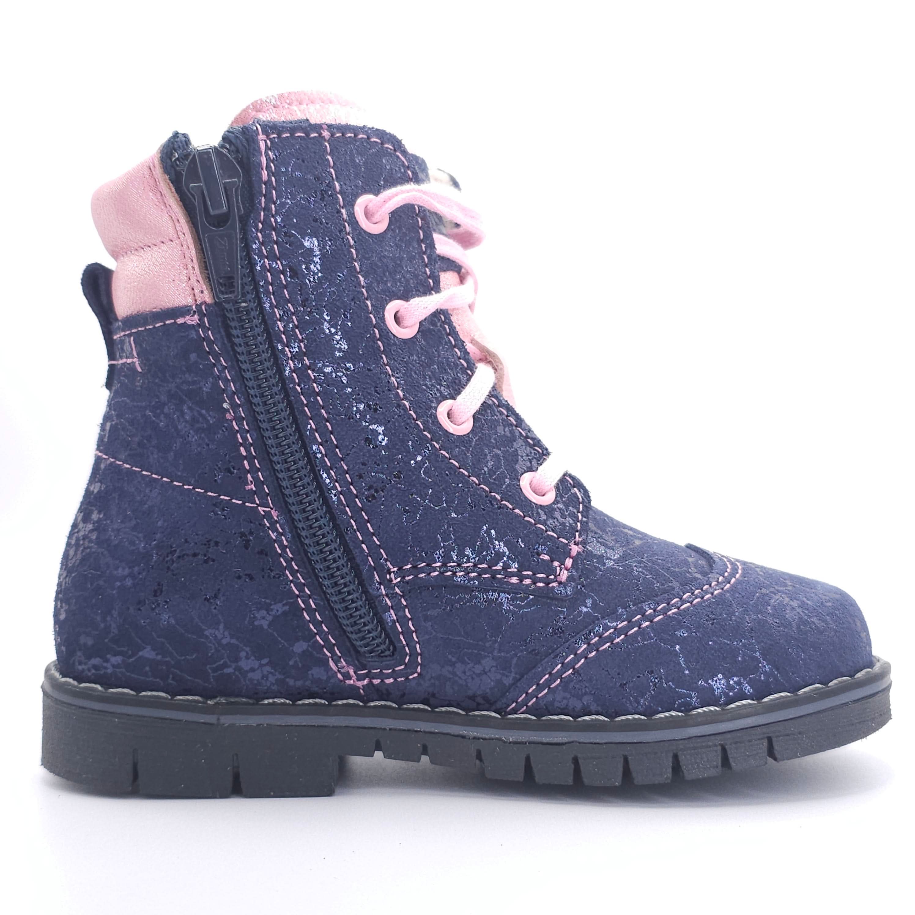 Girls Navy Winter Boot - Cover Baby LLC