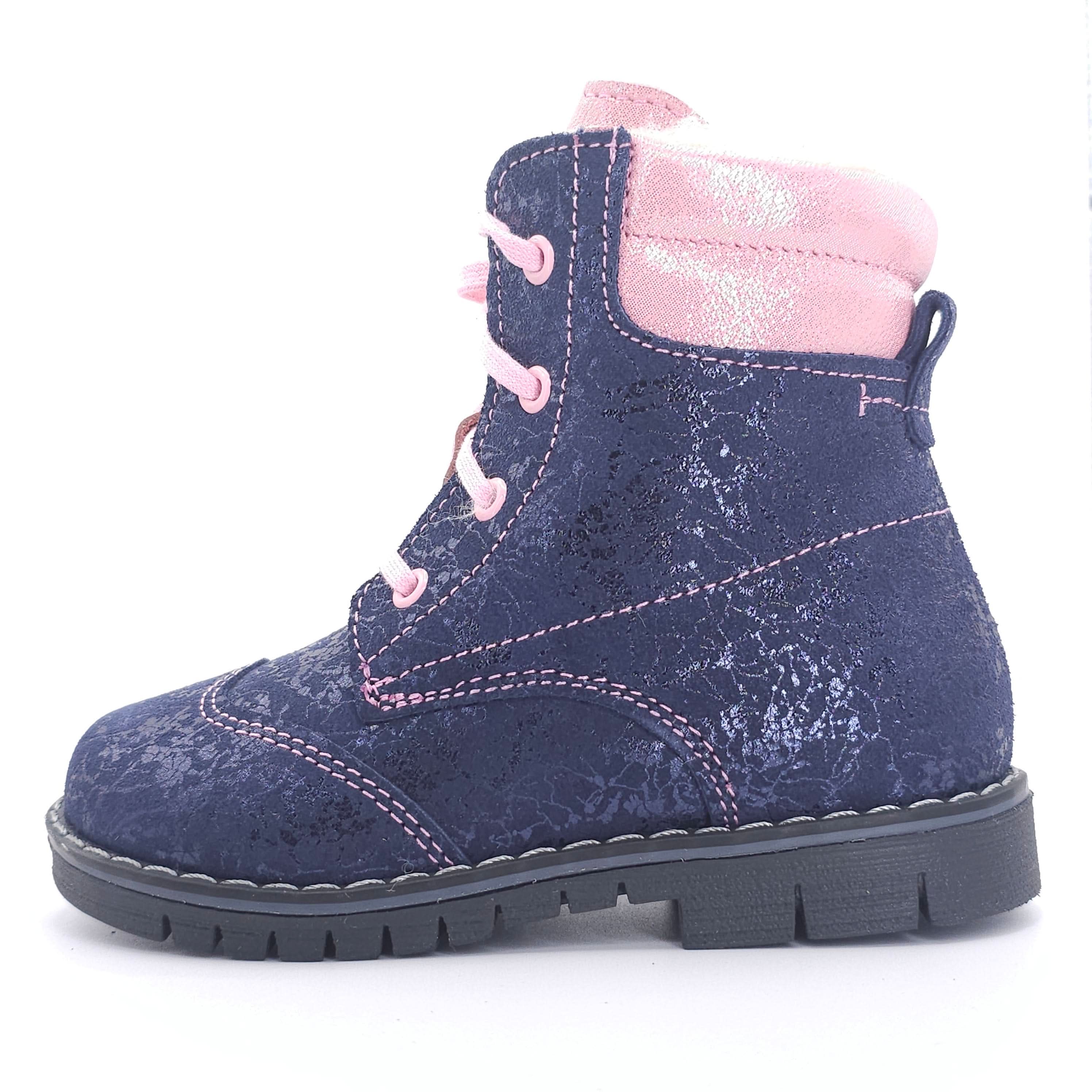 Girls Navy Winter Boot - Cover Baby LLC