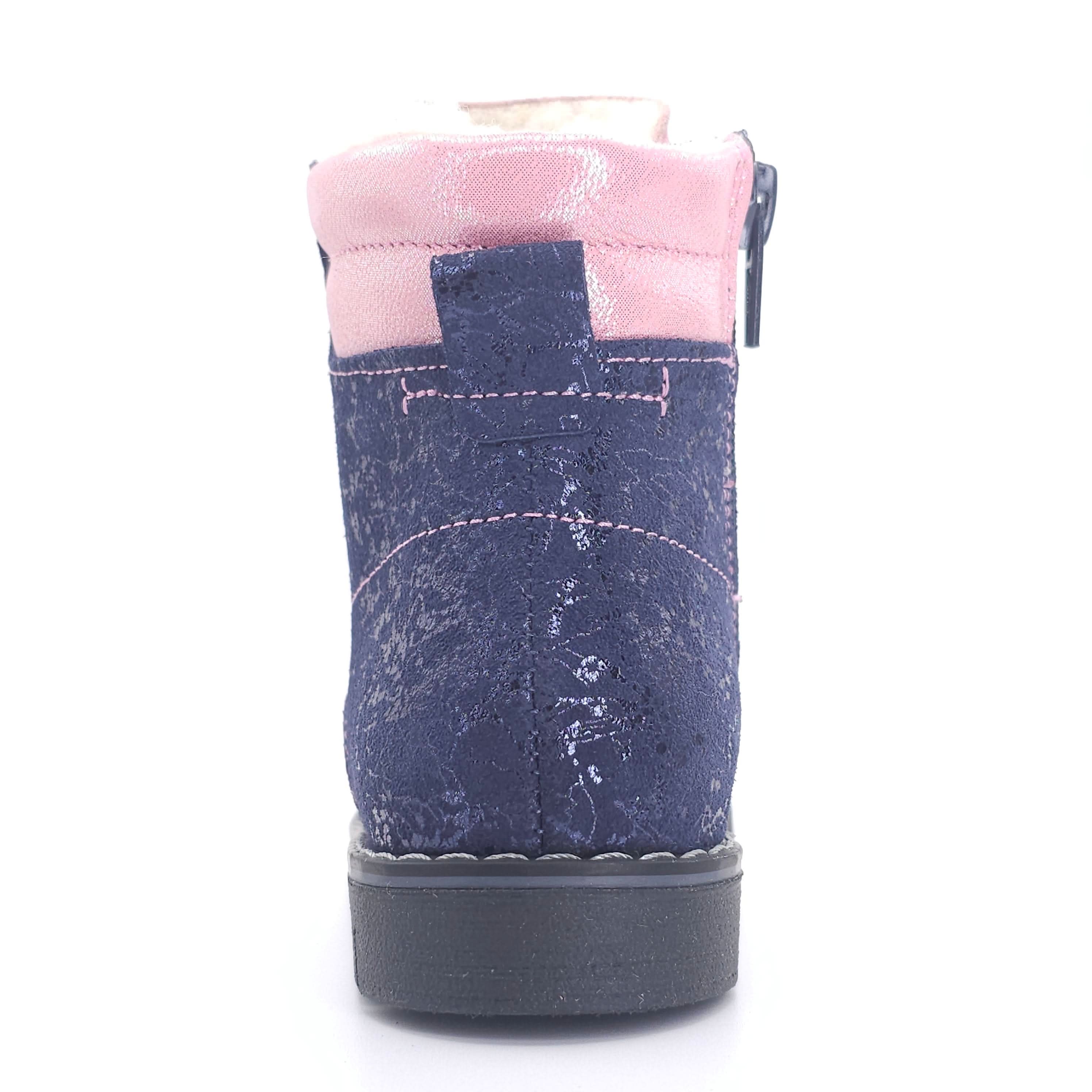 Girls Navy Winter Boot - Cover Baby LLC
