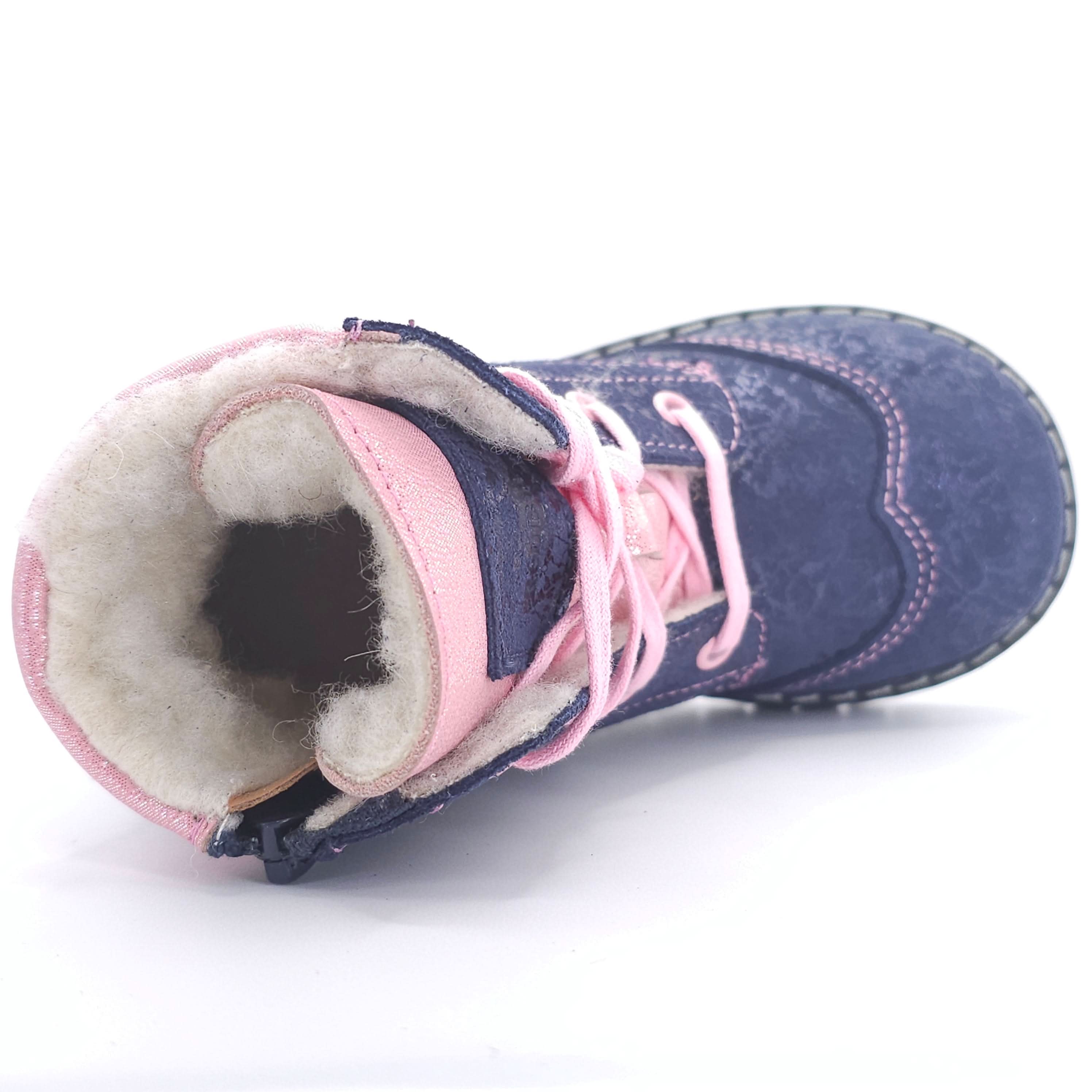 Girls Navy Winter Boot - Cover Baby LLC