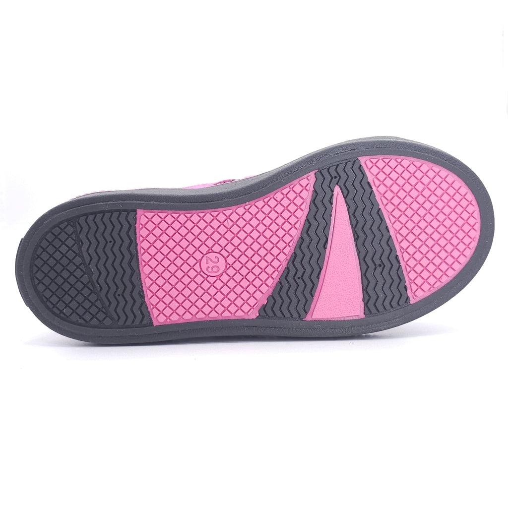 Girls Led Shoe In Black and Pink - Cover Baby LLC