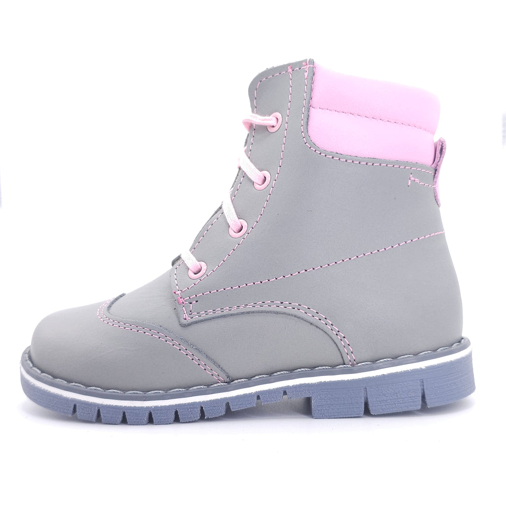 Girls Gray Winter Boot - Cover Baby LLC