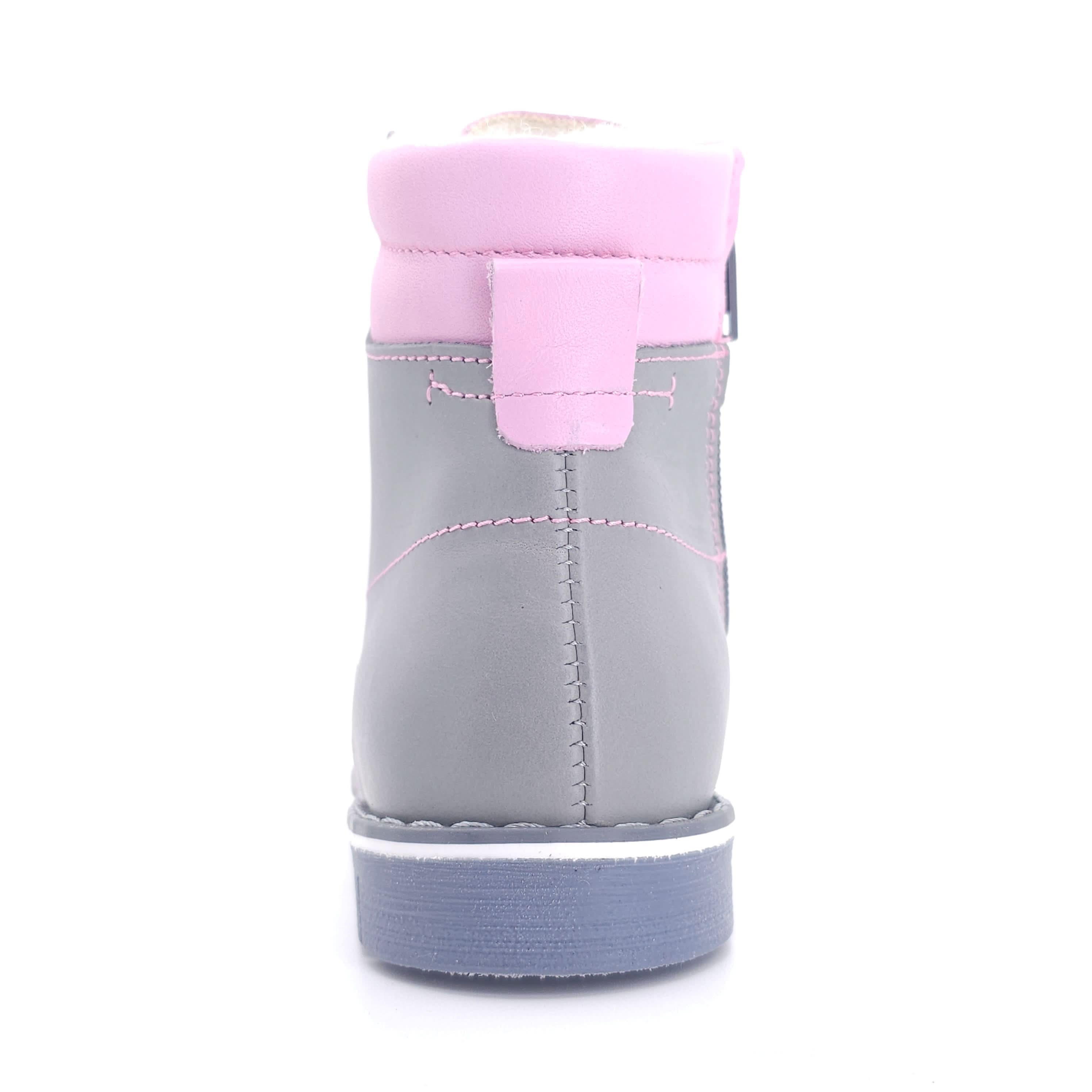 Girls Gray Winter Boot - Cover Baby LLC