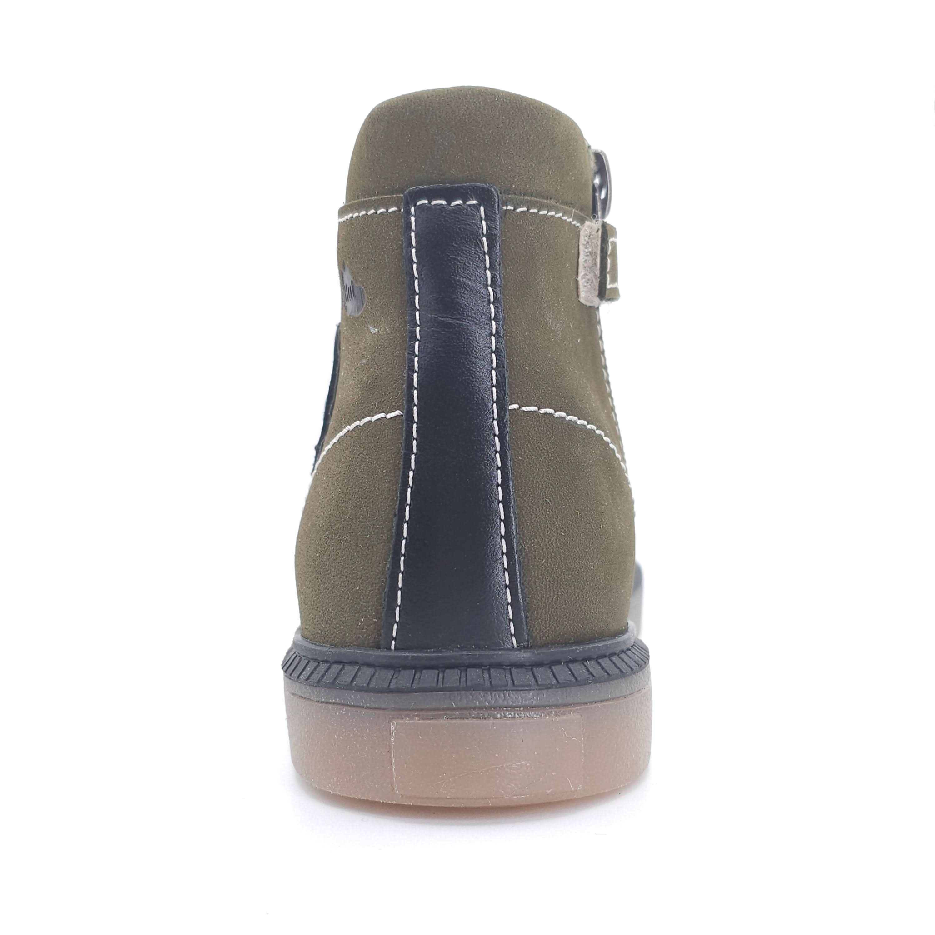 Boys Star Shoe In Olive - Cover Baby LLC