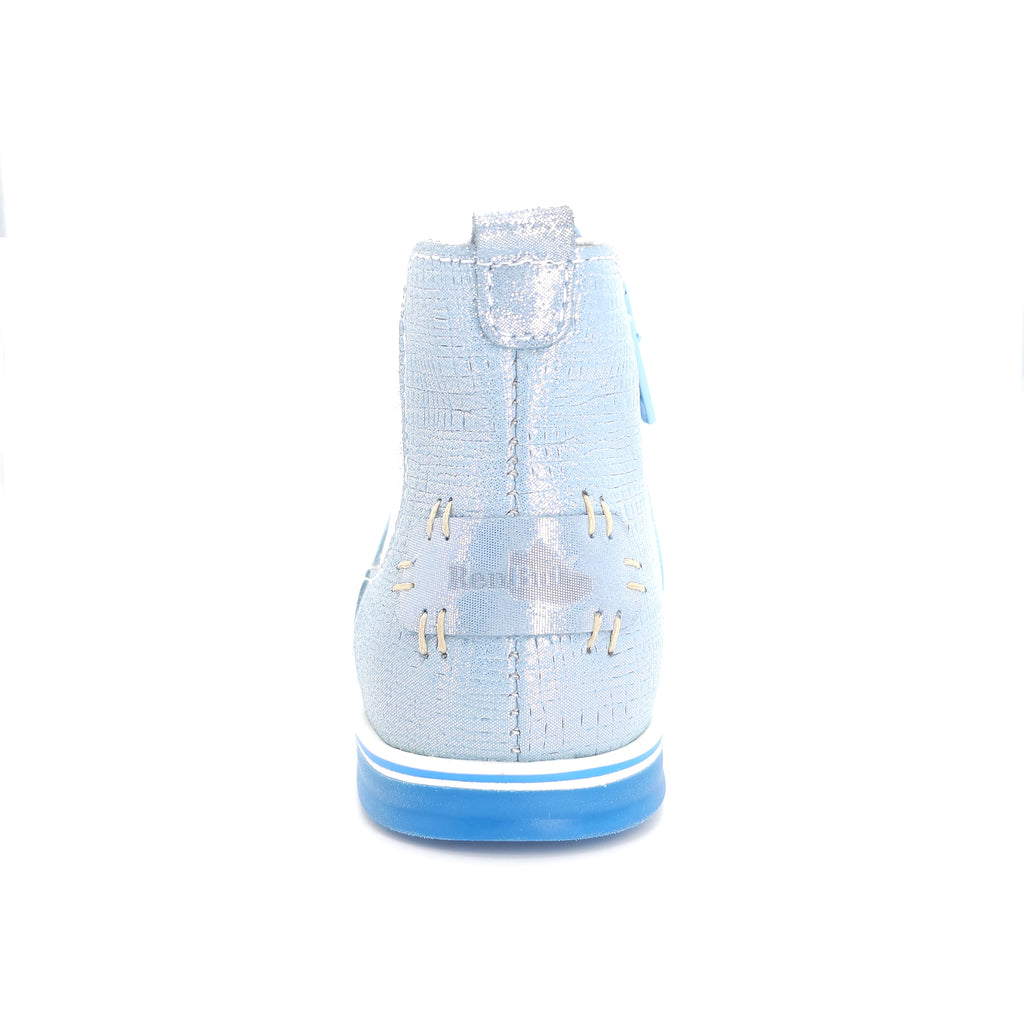 Girls Blue Pearl Chelsea Bootie - Cover Baby LLC