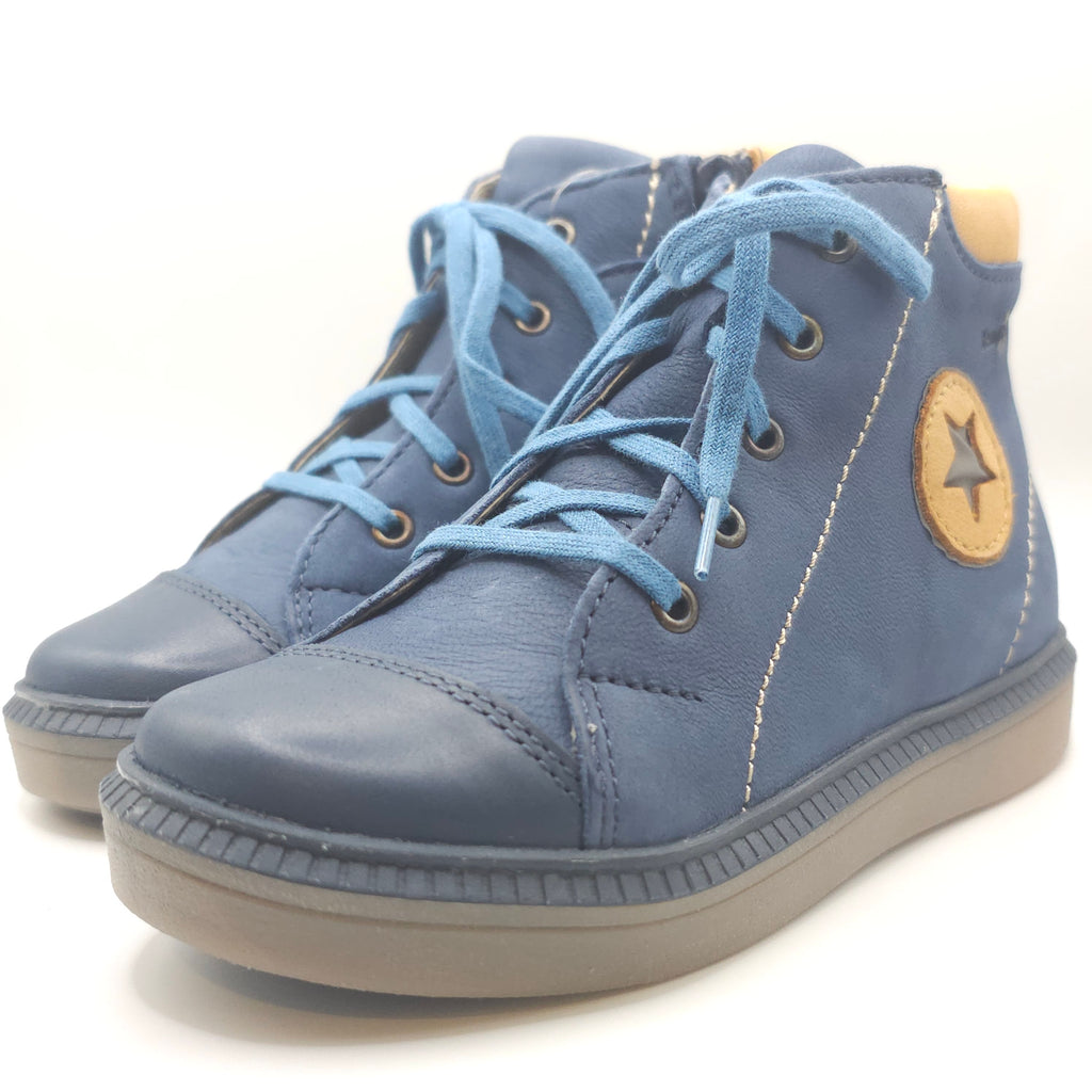 Boys Blue Navy Star Shoe - Cover Baby LLC