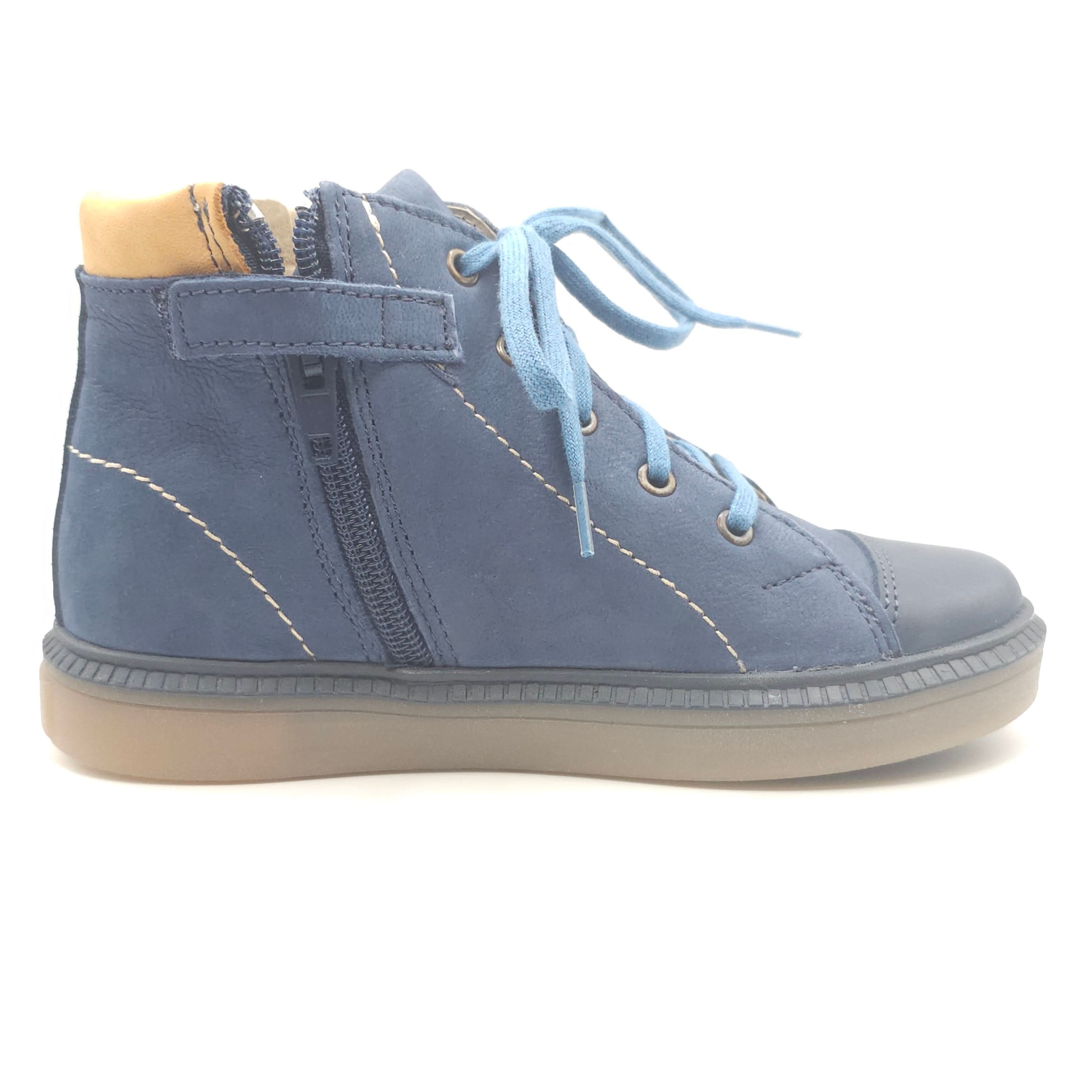 Boys Blue Navy Star Shoe - Cover Baby LLC