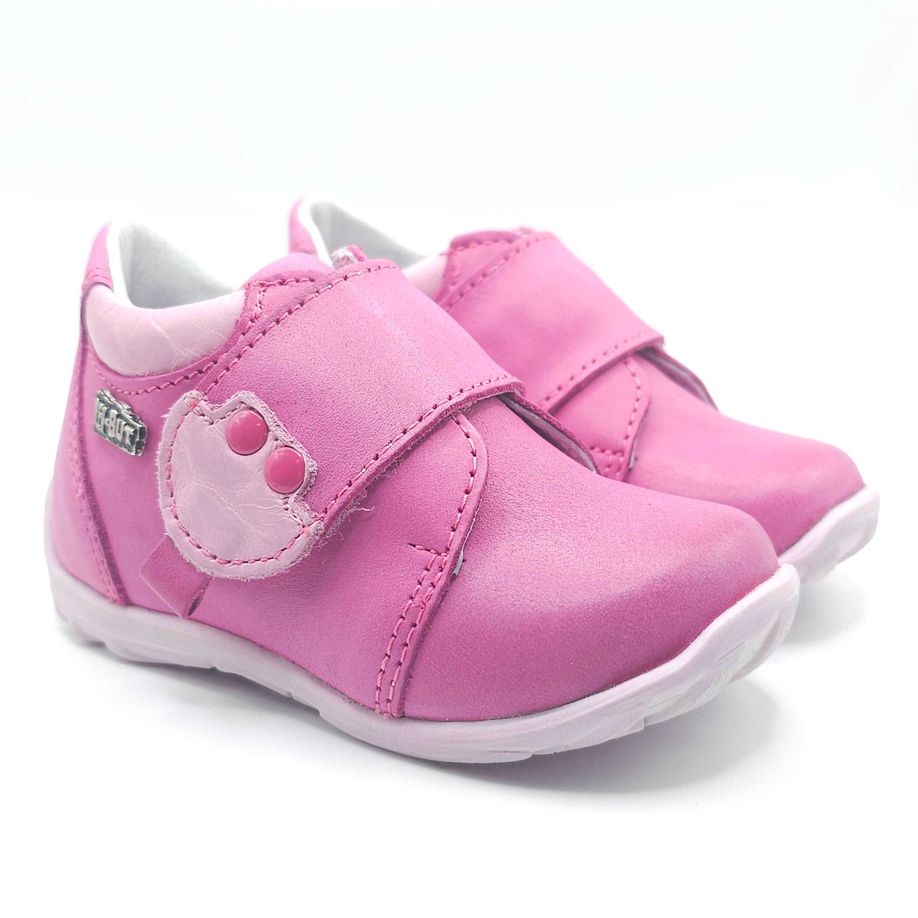 Girls Velcro Shoe In Pink - Cover Baby LLC