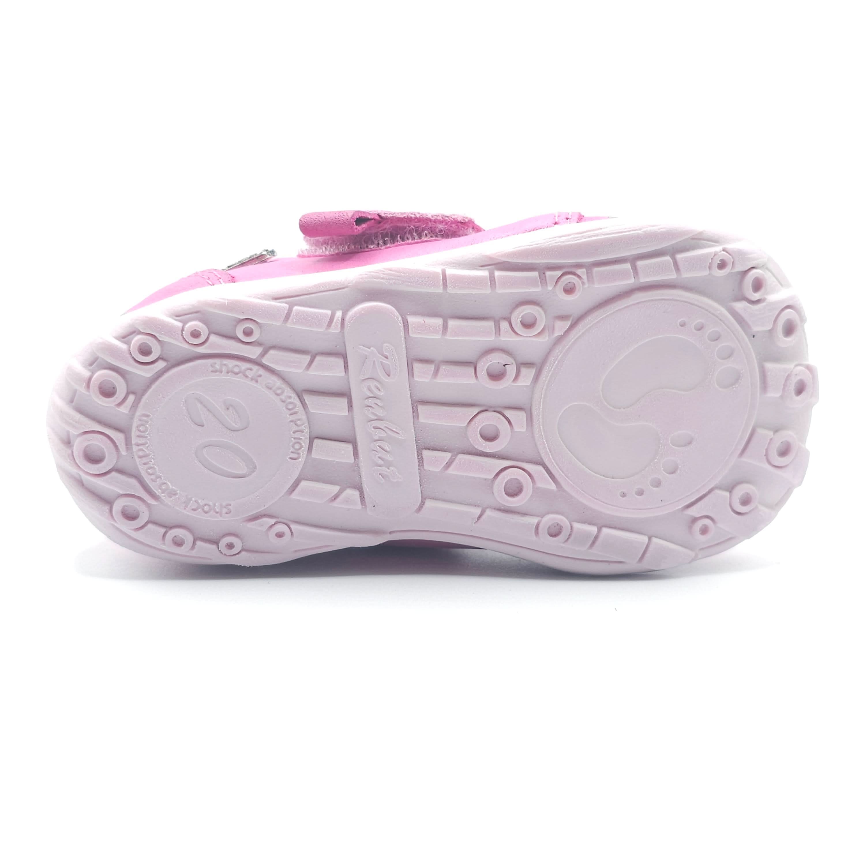 Girls Velcro Shoe In Pink - Cover Baby LLC