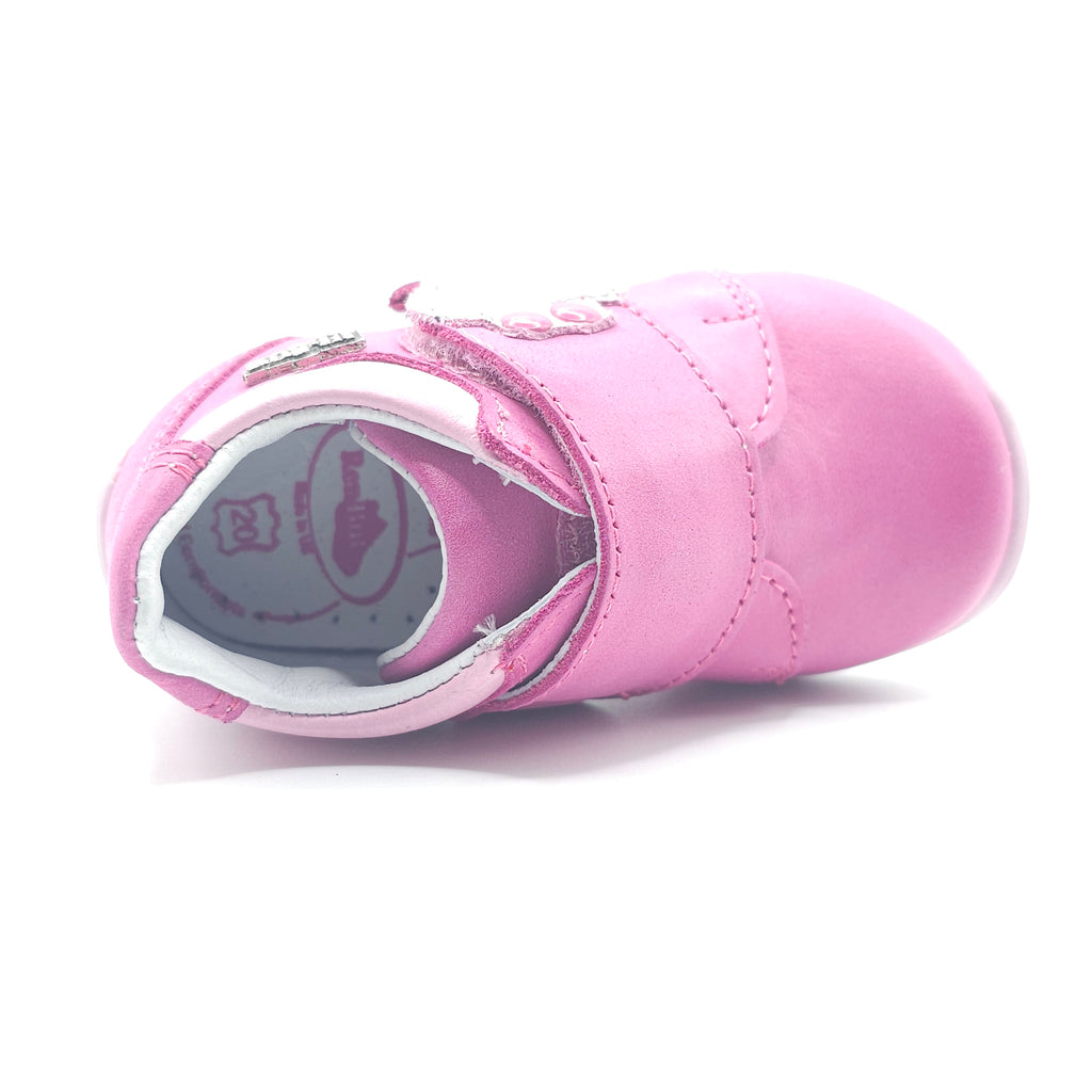 Girls Velcro Shoe In Pink - Cover Baby LLC