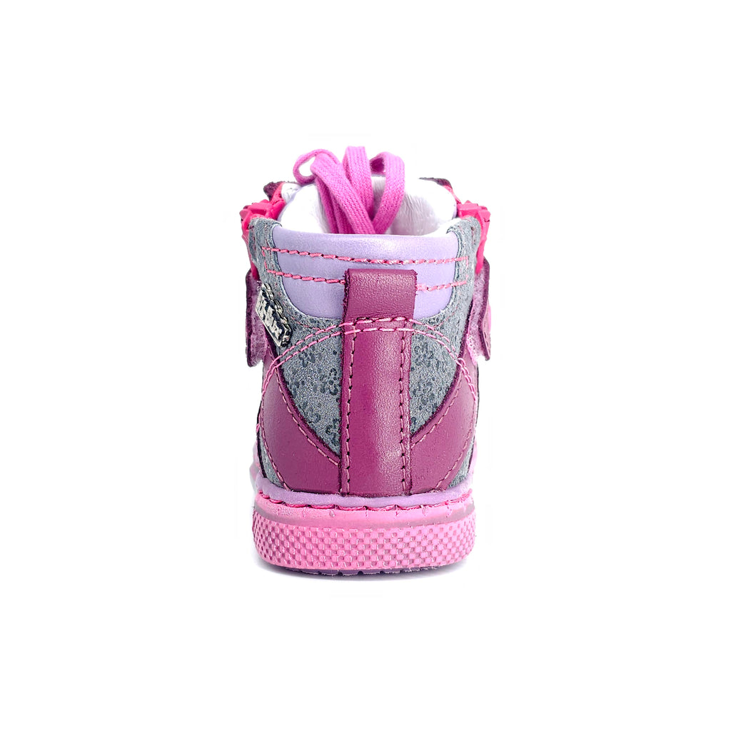 Girls High Zip Shoe In Purple - Cover Baby LLC