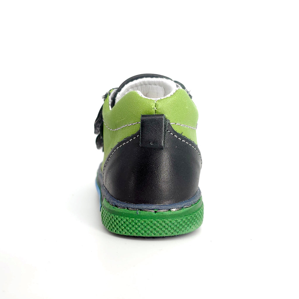 Boys Double Velcro Shoe In Light Green - Cover Baby LLC