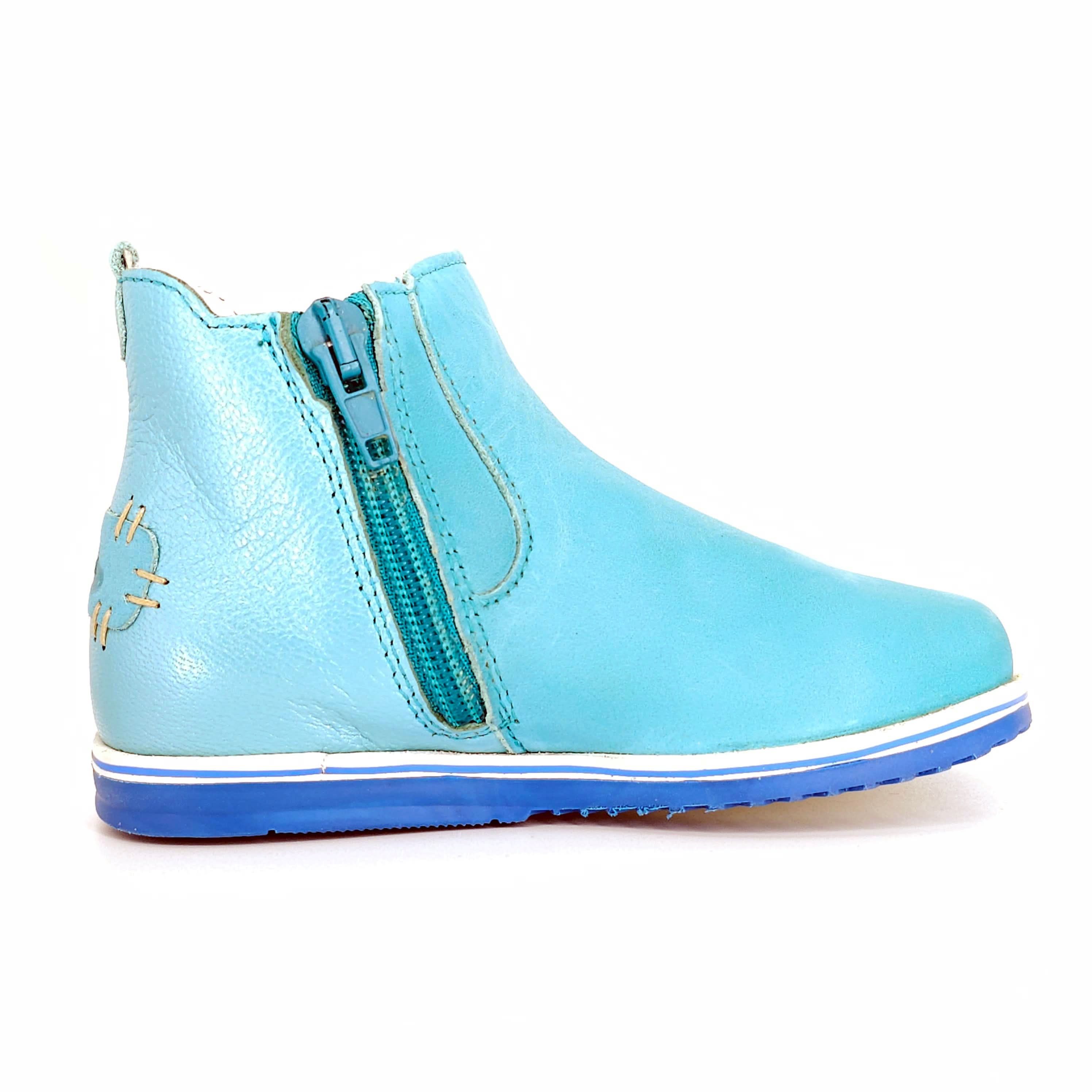Girls Turquoise Chelsea Bootie - Cover Baby LLC