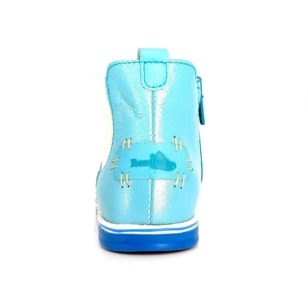 Girls Turquoise Chelsea Bootie - Cover Baby LLC