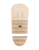 Beige Arctic Organic Wool Adjustable Footmuff - Cover Baby LLC