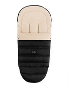 Black Arctic Organic Wool Adjustable Footmuff - Cover Baby LLC