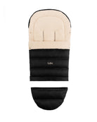 Black Arctic Organic Wool Adjustable Footmuff - Cover Baby LLC