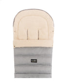 Gray Arctic Organic Wool Adjustable Footmuff - Cover Baby LLC