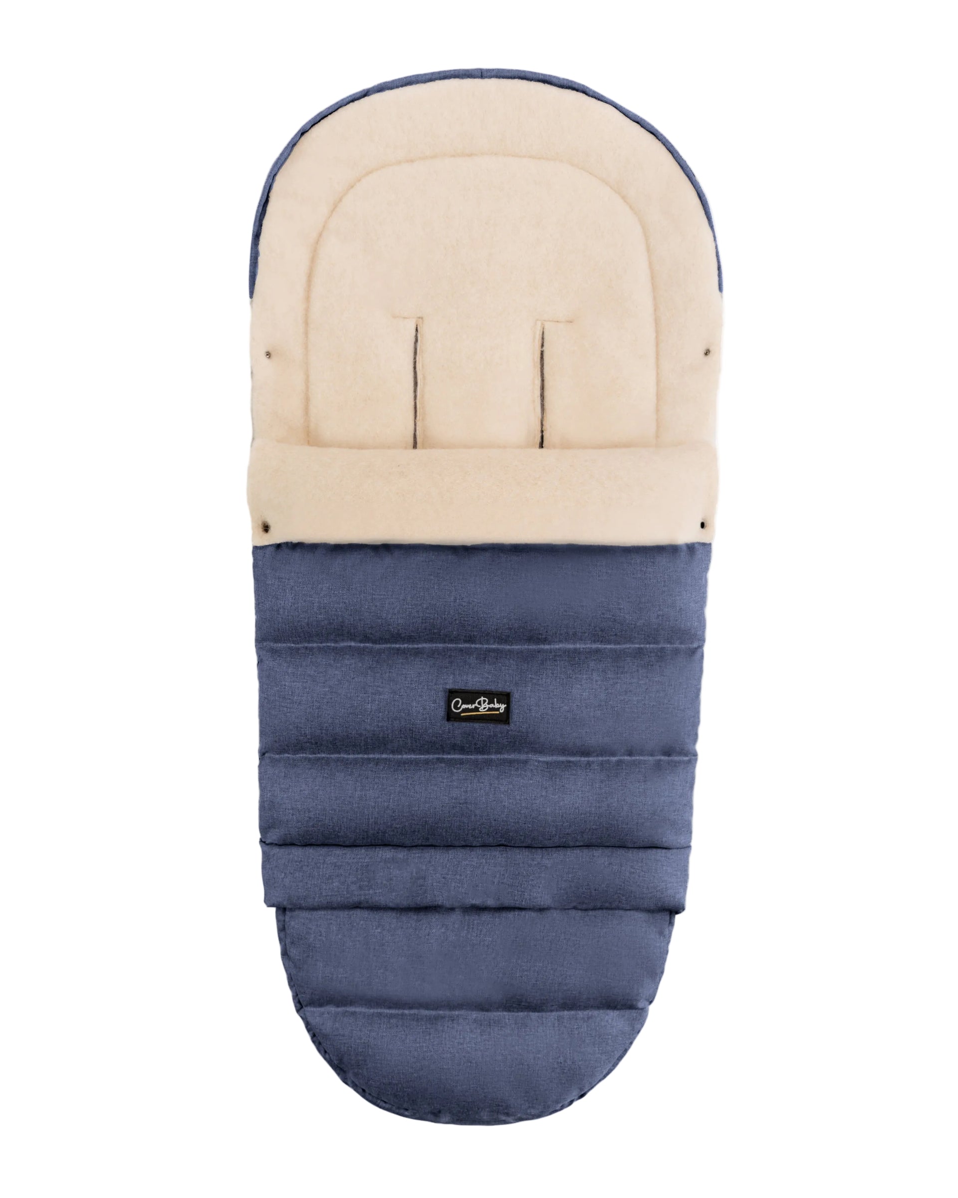 Navy Arctic Organic Wool Adjustable Footmuff – Cover Baby LLC