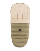 Olive Arctic Organic Wool Adjustable Footmuff - Cover Baby LLC