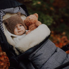 Arctic Organic Wool Adjustable Footmuff - Cover Baby LLC