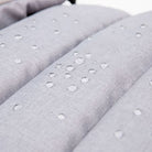 Arctic Gray Premium Wool Adjustable Footmuff - Cover Baby LLC